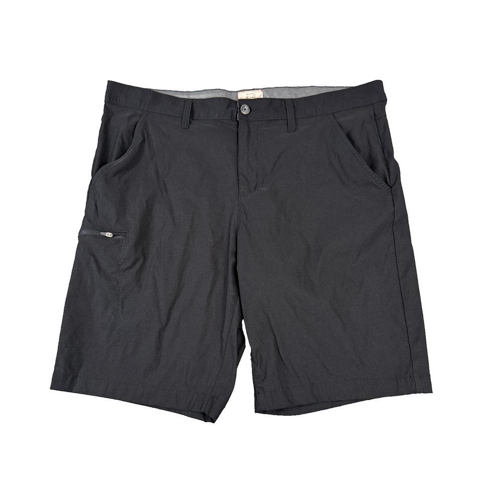 Weatherproof Vintage Shorts Mens 40 Black Stretch Performance Hiking Golf Travel